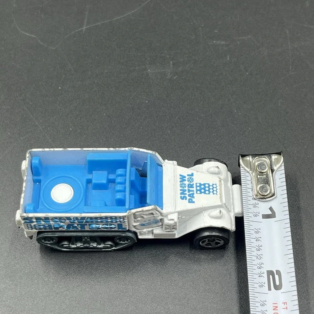 Vintage 1974‎ Hot Wheels Snow Patrol Truck White With Decals 1:64 Scale